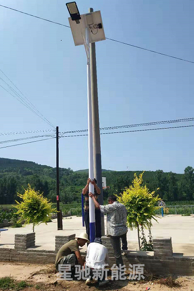 河北保定5米太陽能路燈報價單